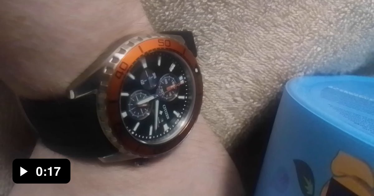 Rotating watch bezel demonstration. You might ask, 'What is it used for