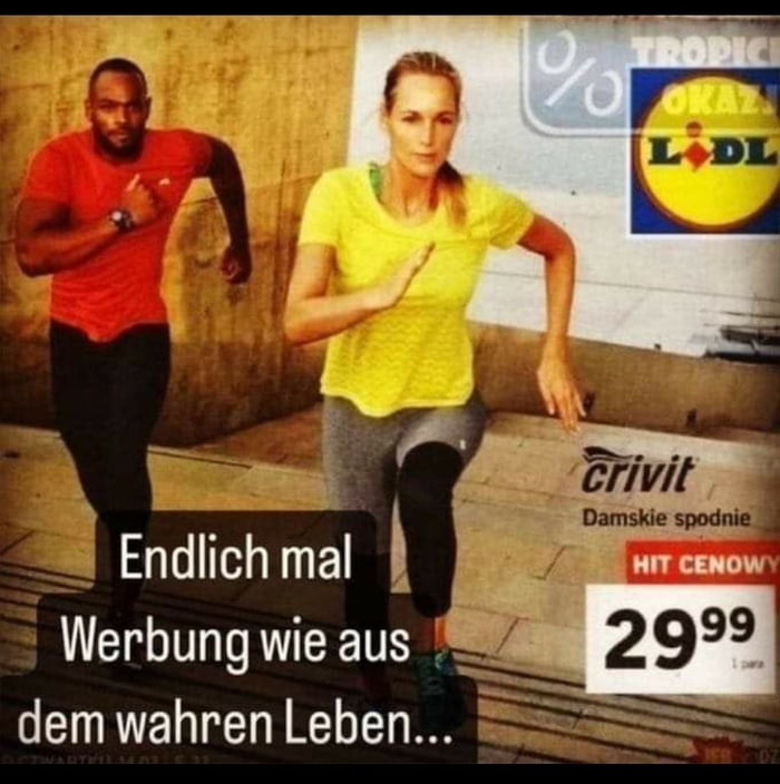 Basierter Lidl Gag