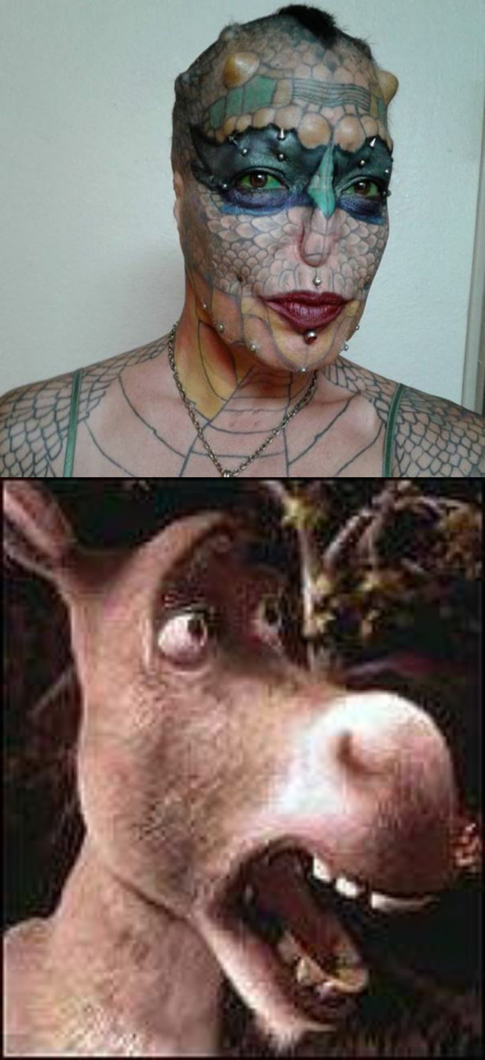 Trans Species Woman Spends £40 000 To Turn Herself Into A Dragon 9gag