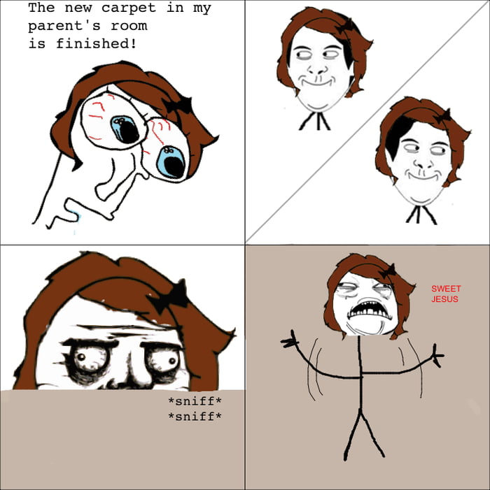 That new carpet smell 9GAG