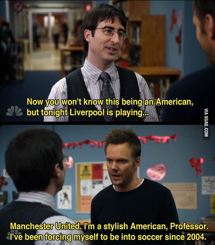 With the World Cup going on. I can see this conversation happening a ...