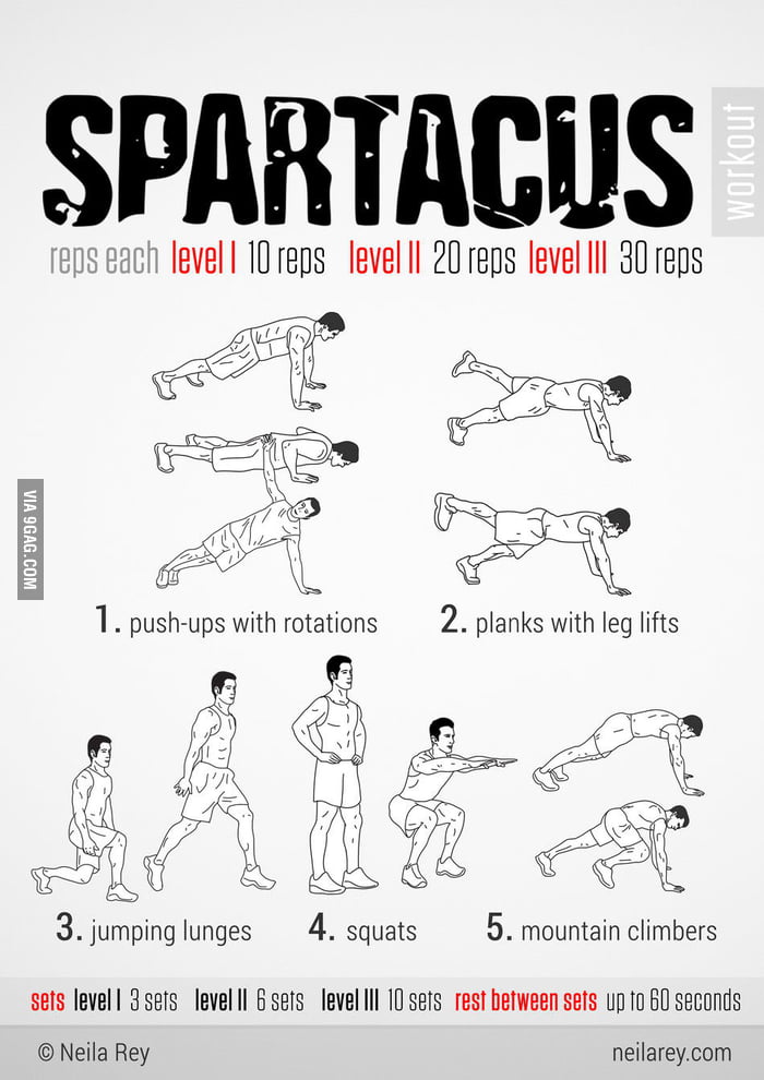 Spartacus Workout - 9GAG