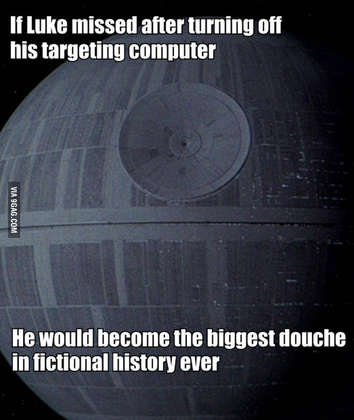 Maybe it happened in an alternate dimension of Star Wars... - 9GAG