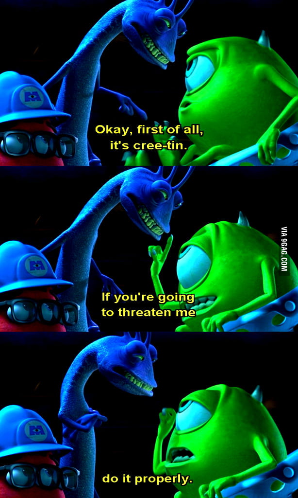 If you are going to threaten me... - 9GAG