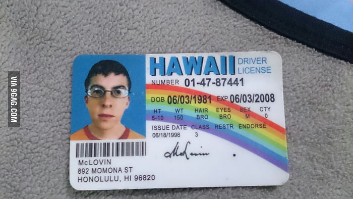 Fake Id In Hawaii