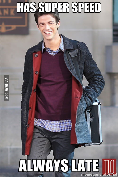 Somehow this happens in every episode of The Flash.... - 9GAG