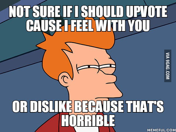 Whenever I see a post about someone saying something bad happened to ...