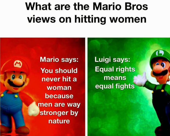 Luigi Is right - 9GAG