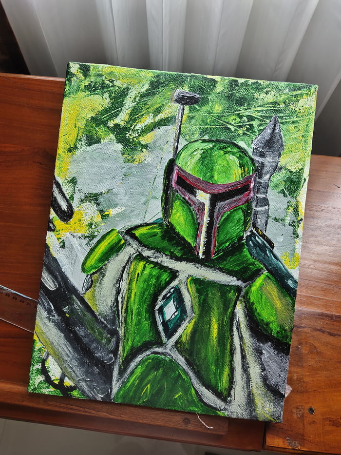 So recently i made this painting, what do you guys think? - 9GAG
