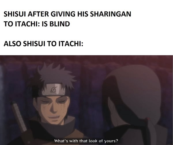 We will never understand how the eyes work in Naruto 9GAG