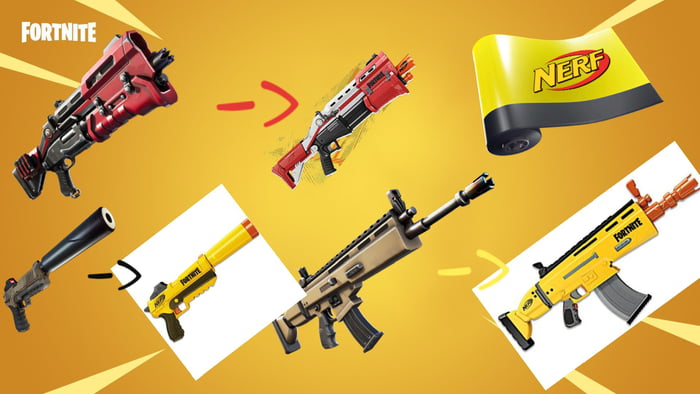 An Idea For A Nerf Gun Wrap Turns Some Guns Into Nerf Counterparts 9gag