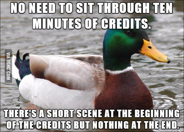 PSA for those seeing Age of Ultron (no spoilers) - 9GAG