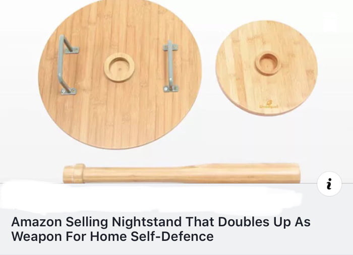 Nightstand As Home Self Defense 9gag