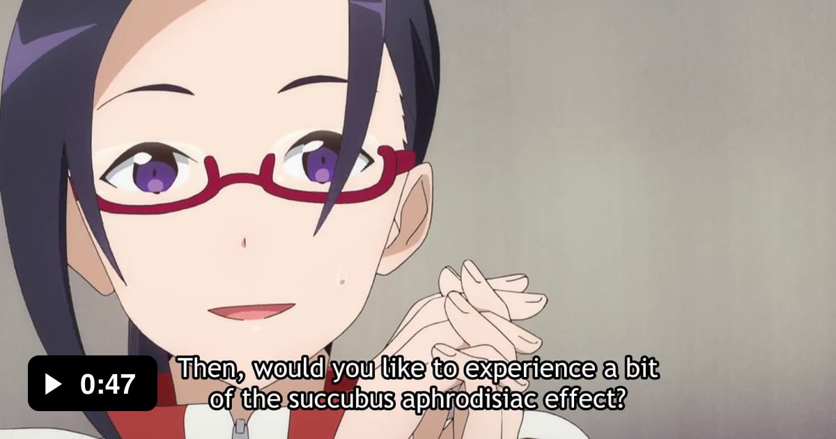 Succubus aphrodisiac effect demi chan wa kataritai 9GAG