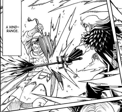 So apparently Gintama's last boss is using a Nazi Sword - 9GAG