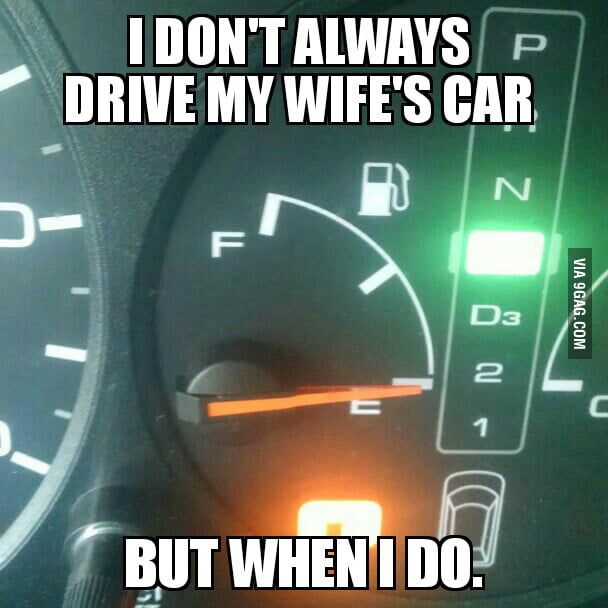 Murdering the fuel pump - 9GAG