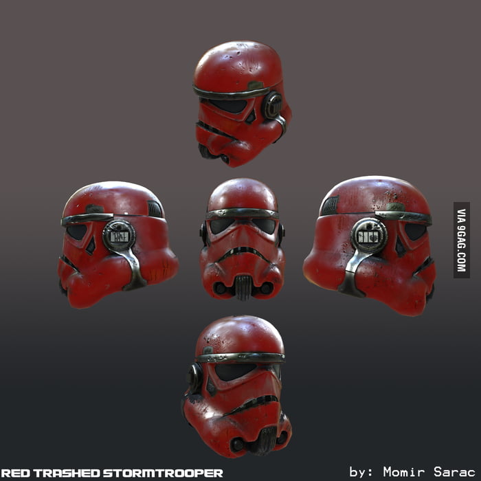 red shoulder pad stormtrooper