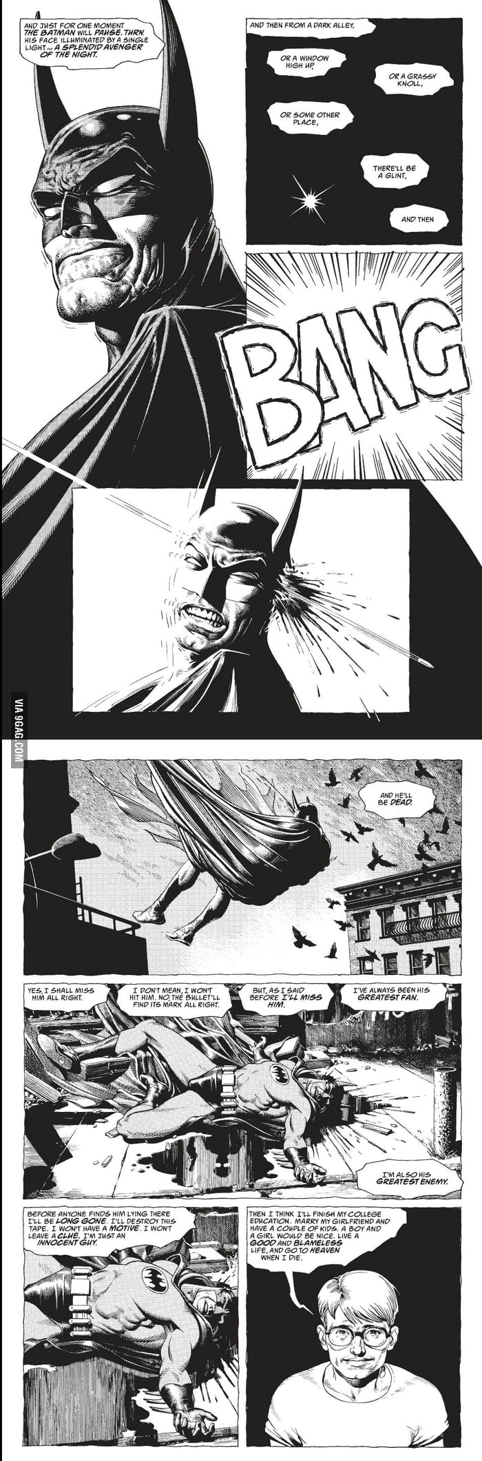 Batman Black & White - An Innocent Guy Part 3 - 9GAG