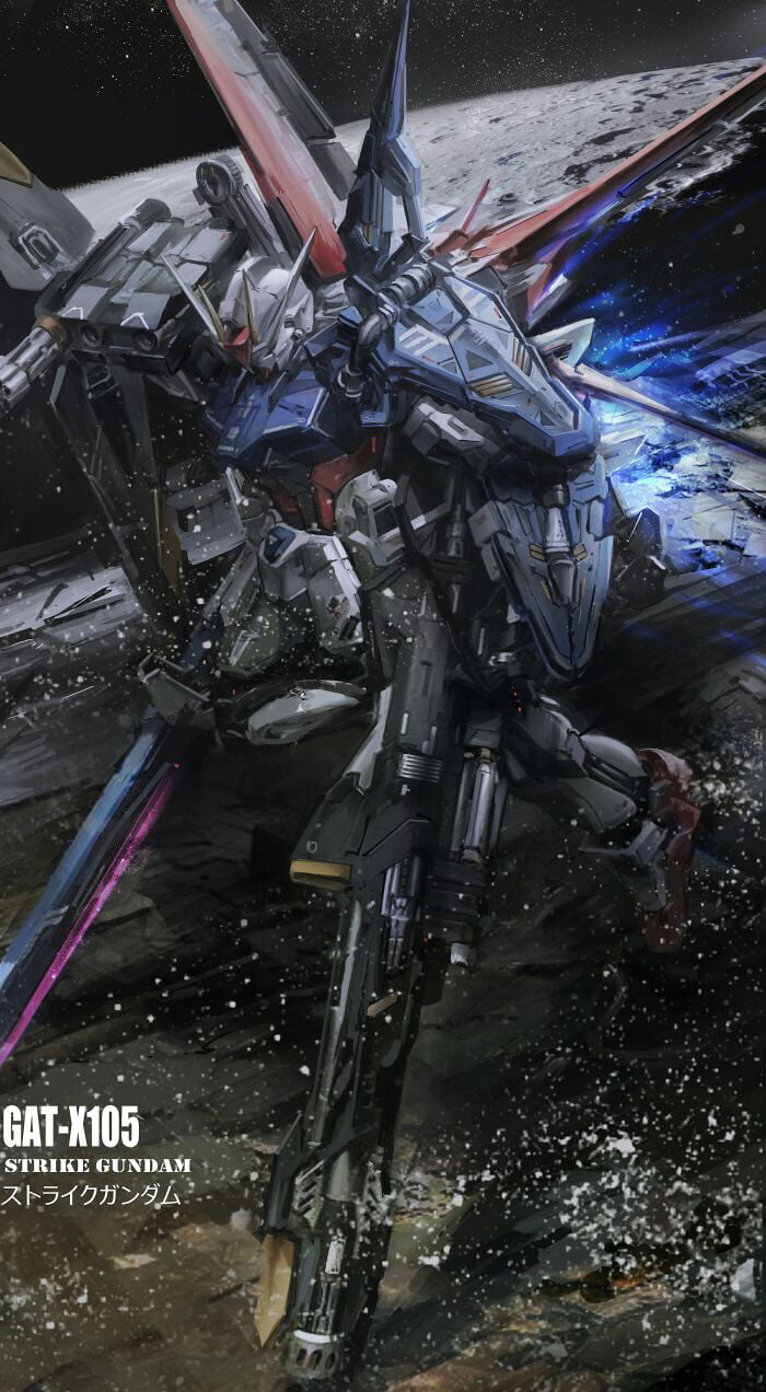 Gat X105 Strike Gundam Another Wallpaper Comment I D You D Like A Specific One I May Have It 9gag