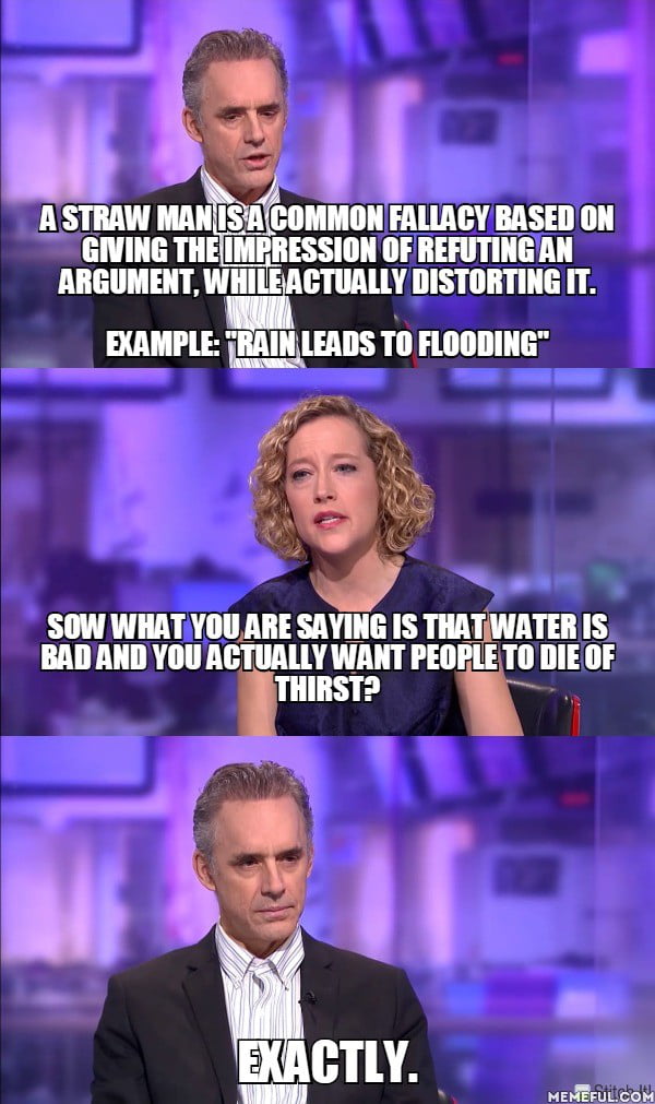 GG Cathy teaches us about arguments and fallacies. - 9GAG