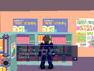 If you think you've seen everything, here is Megaman looking at ...