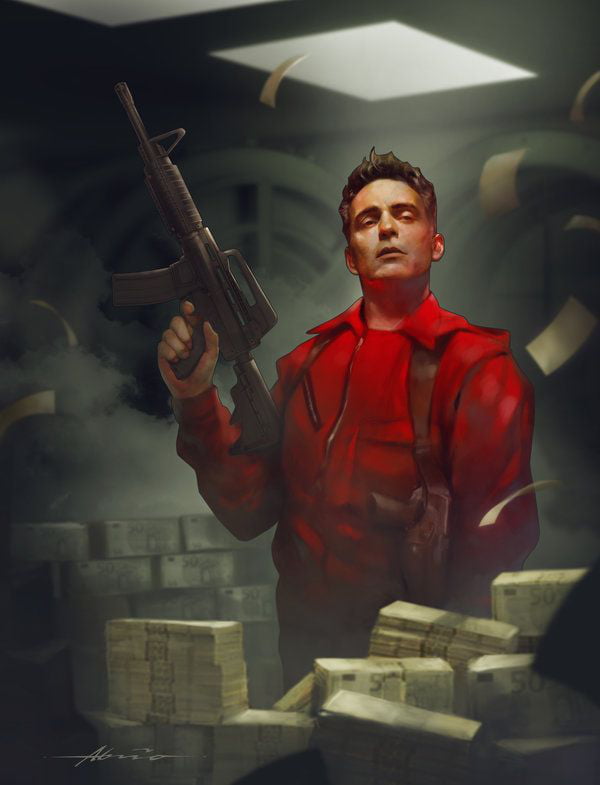 La casa de papel - 9GAG