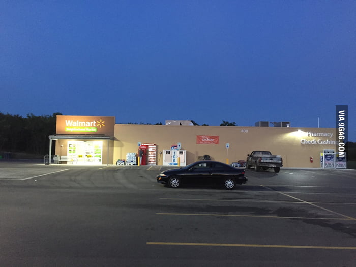 I think I found the smallest Walmart 9GAG