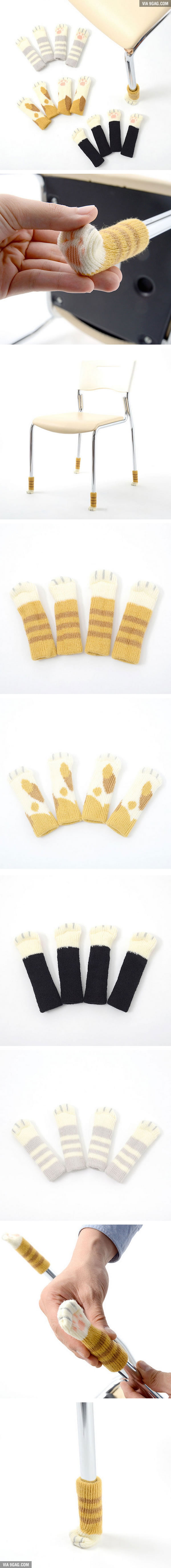 Cat Socks For Tables And Chairs That Protect Your Floor