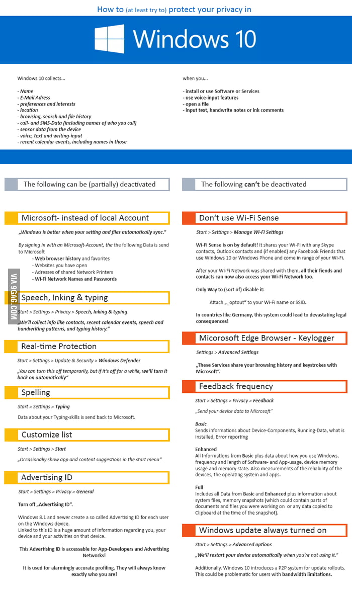 For the Windows 10 users out there.... - 9GAG