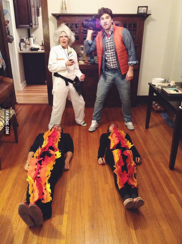 This couple went to a BTTF party last night. They were the ones on the ...