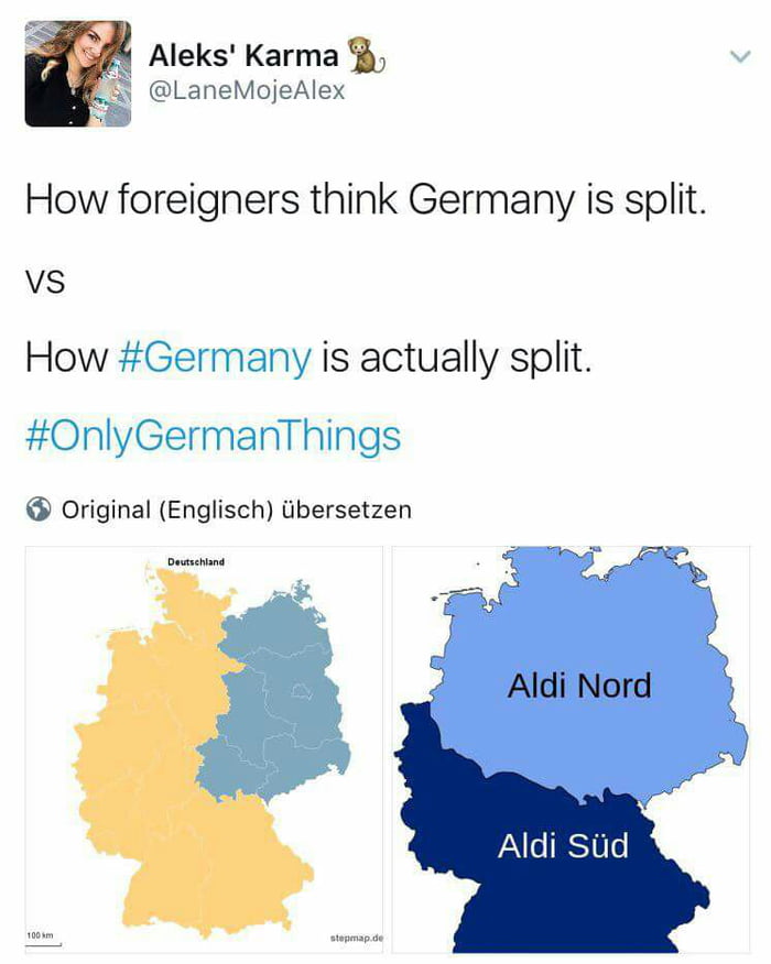 As a german I can relate (aldi süd ftw) - Funny.