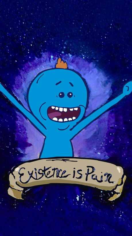 Hd Rick And Morty Meeseeks Wallpaper 9gag