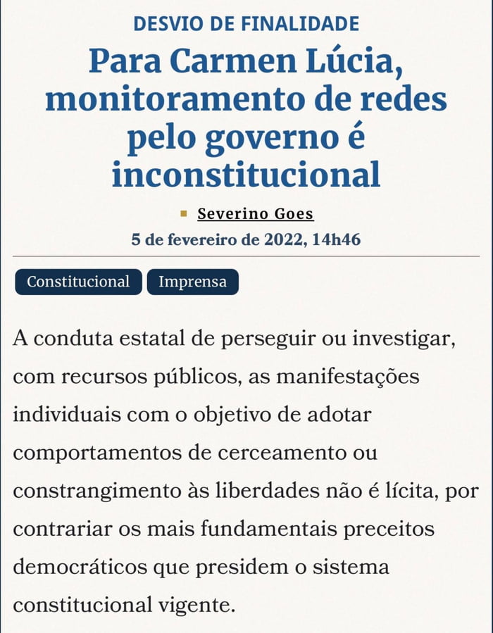 Alguém ainda tenta salvar a democracia no meio dessa ditadura O gado