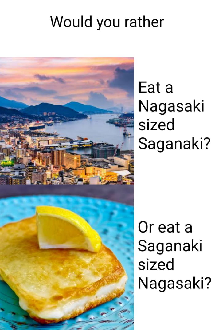 Saganaki is pretty good... - 9GAG