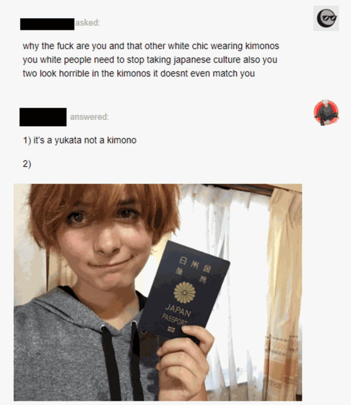 BTW The first instances of kimonolike garments in Japan were