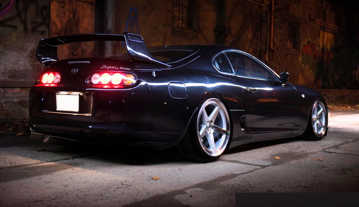 Black Supra Turbo JR Wheels (1944x 1126) - 9GAG