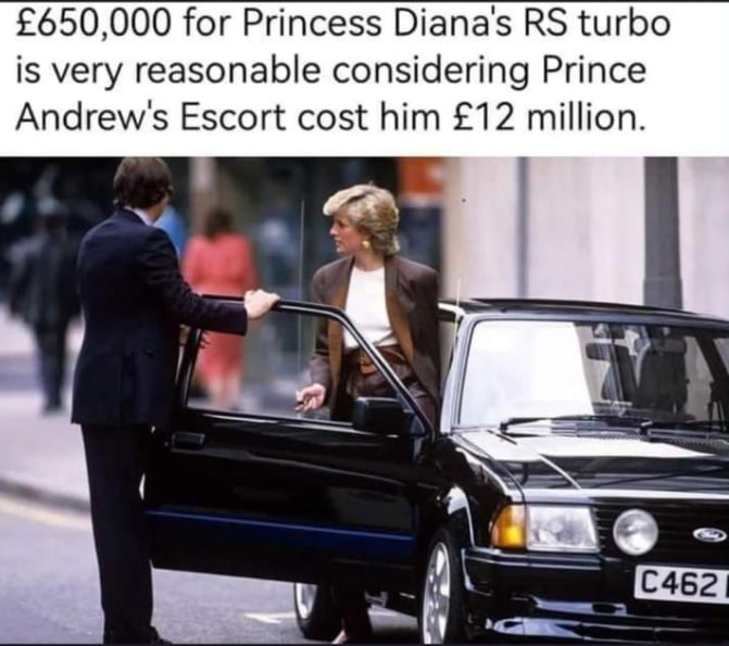 Princess diana rs turbo 9gag