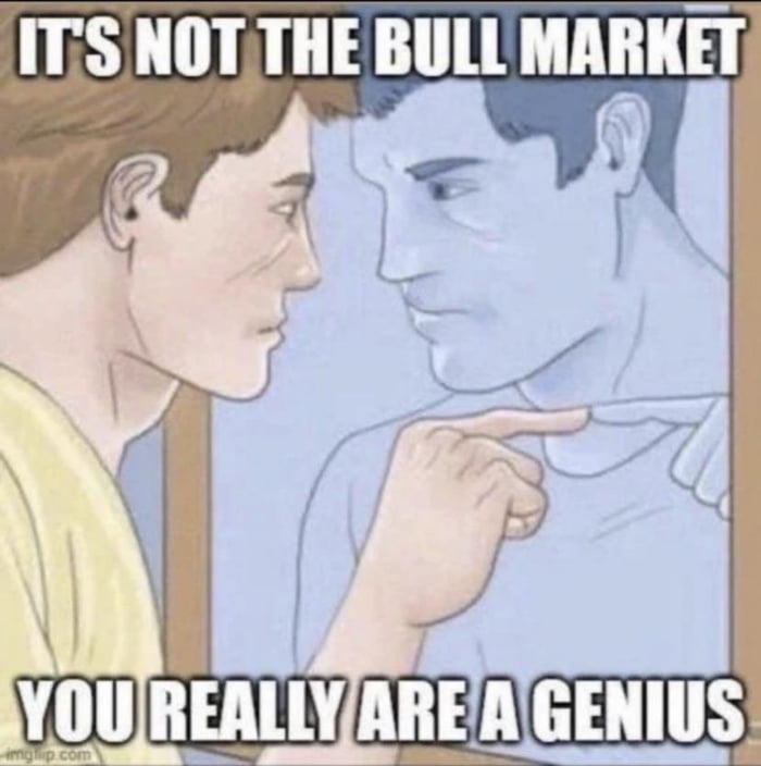 everybody-is-a-genius-in-a-bull-market-9gag