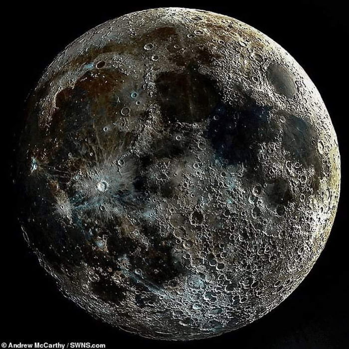 Sharpest image of the moon ever seen? - 9GAG