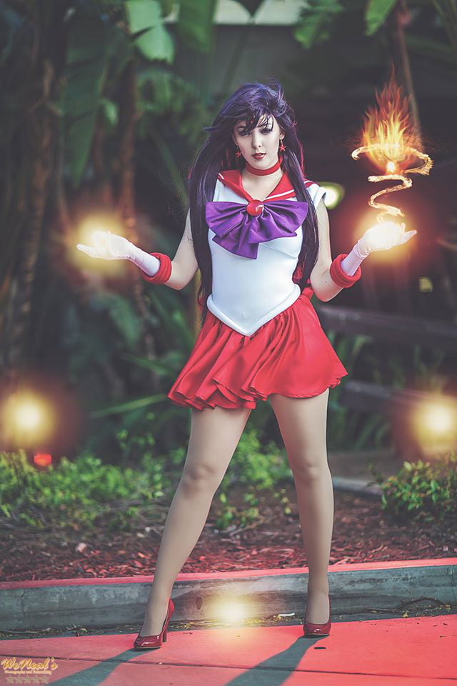 Monika Lee as Sailor Mars (Sailor Moon) - 9GAG