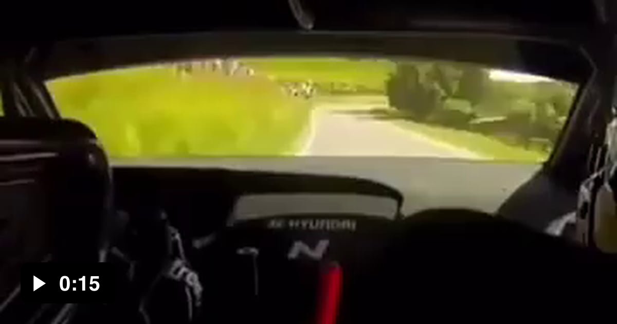 Rally driver saves crash by doing a 360 - 9GAG