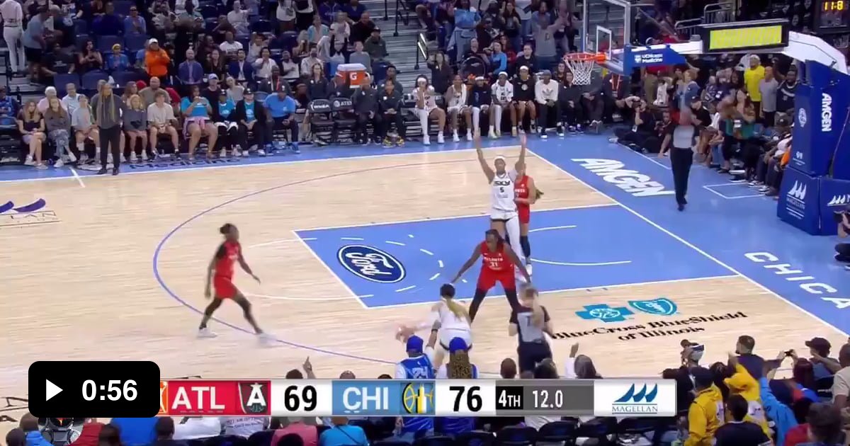 Angel Reese fouled with 6.4 left in game needing one point to continue ...