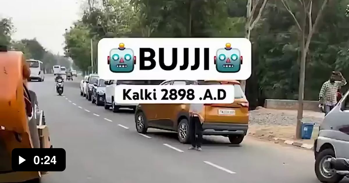 Buji, A car built for Indian sci-fi movie Kalki 2898 AD - 9GAG