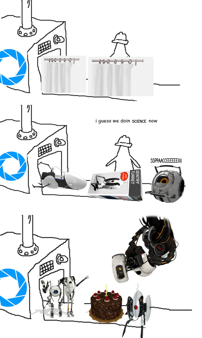 Portal 2 lore - 9GAG