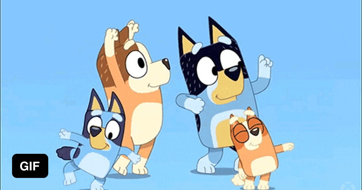 Bluey. The series you get into cos your kid is 3, and for some bizarre ...