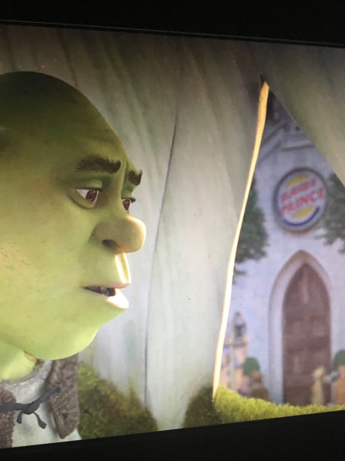 Burger Prince In Shrek 2 Just Found Out After 7 Years 9gag
