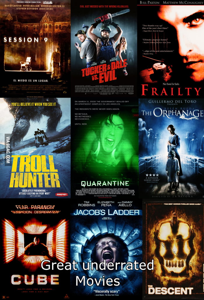 Any Suggestion For Good Underrated Horror Movies 9GAG