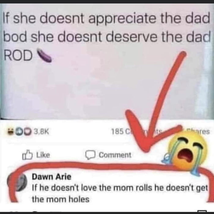 Dad bod’s v Mom rolls - 9GAG