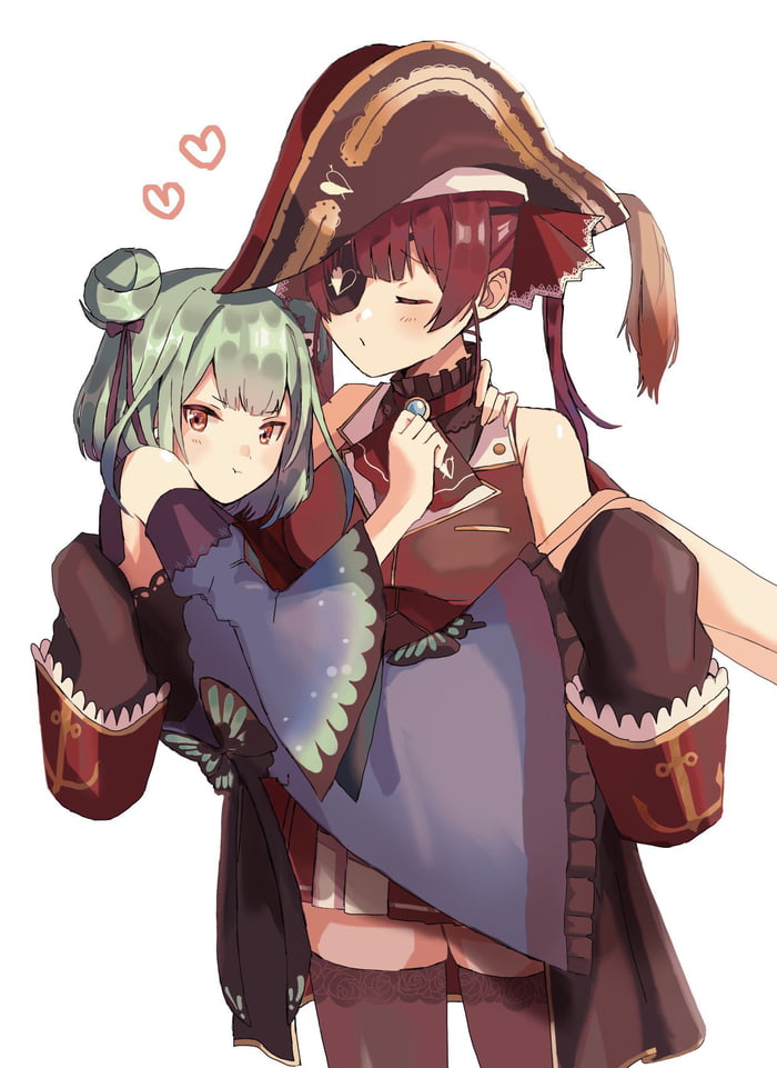 Marine x Rushia 9GAG