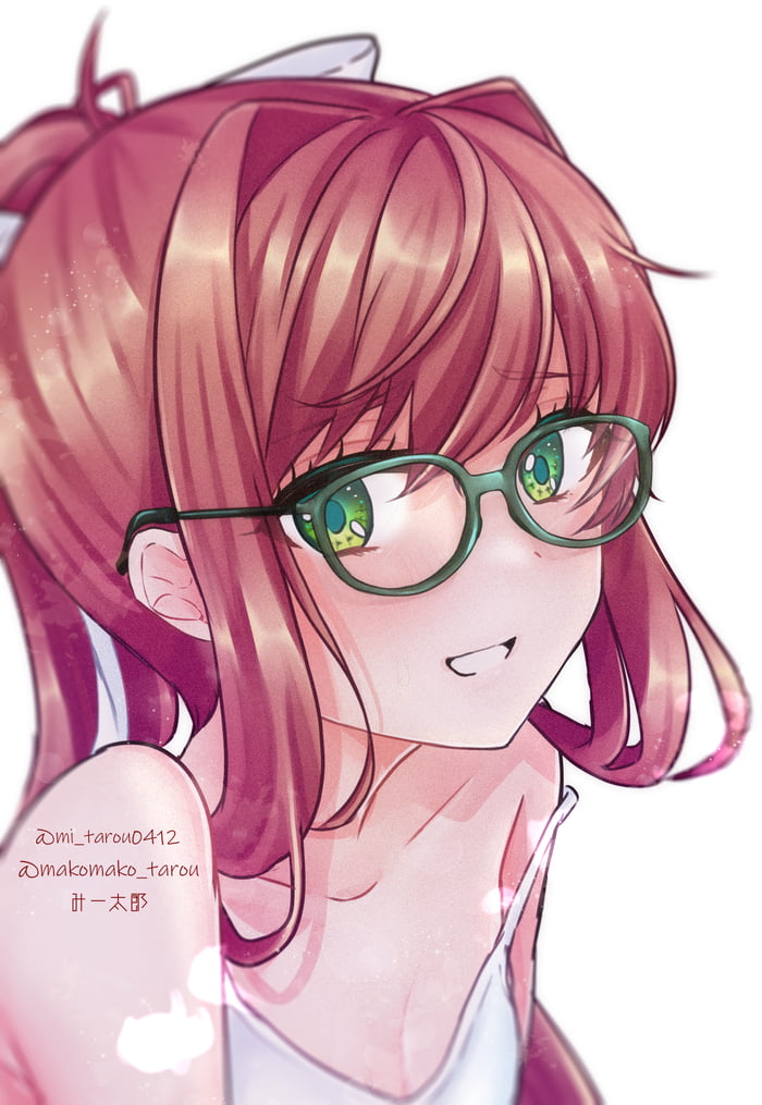 Glasses Monika - 9GAG